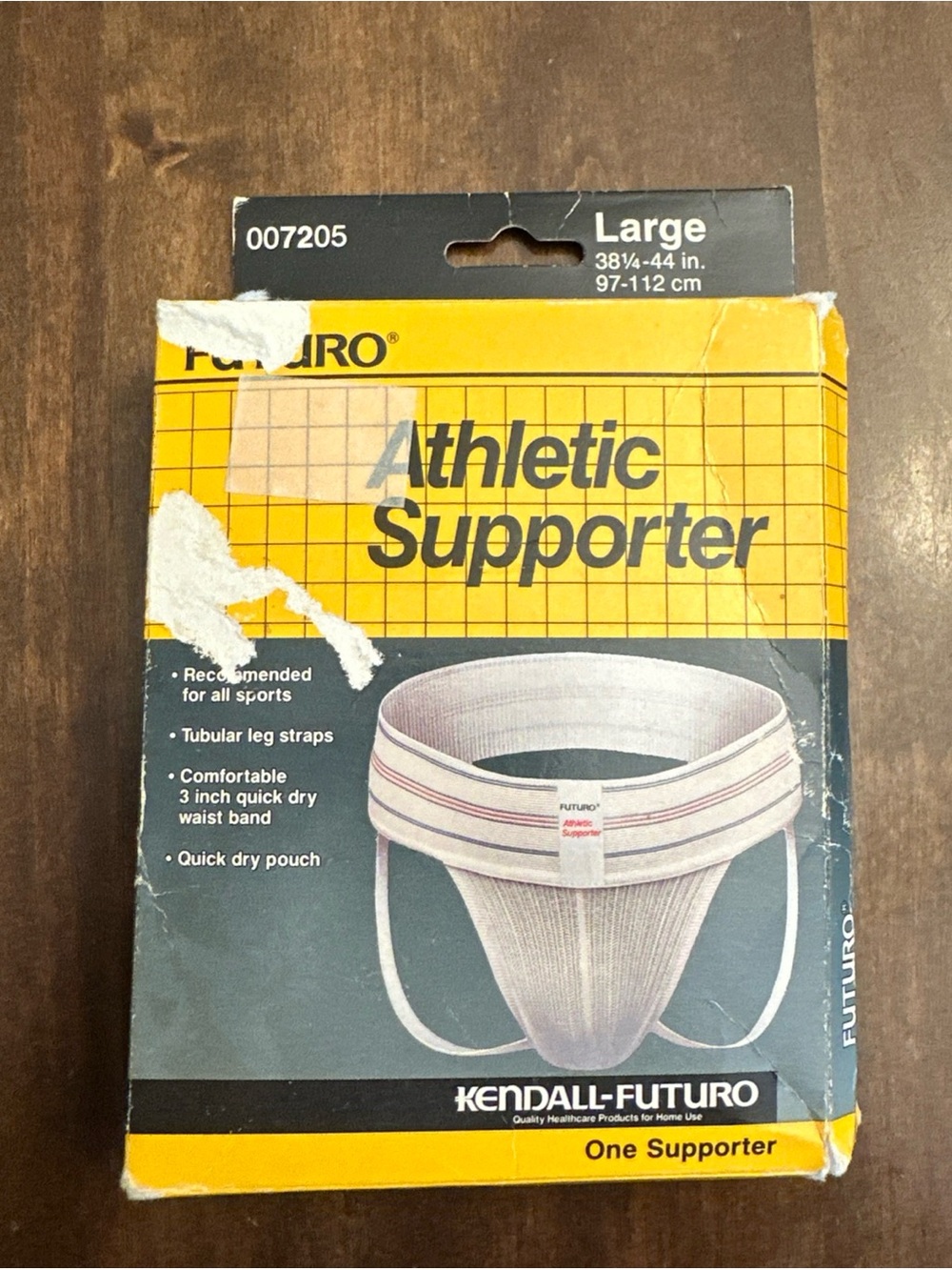 VTG Men's Futuro Athletic Supporter Jock Strap Large USA 1988
